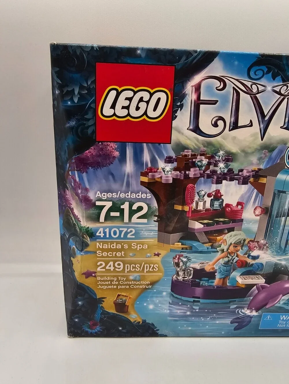LEGO (41072) Elves Naida's Spa Secret 249 pcs - Elf Dolphin - Retired 2015 - New